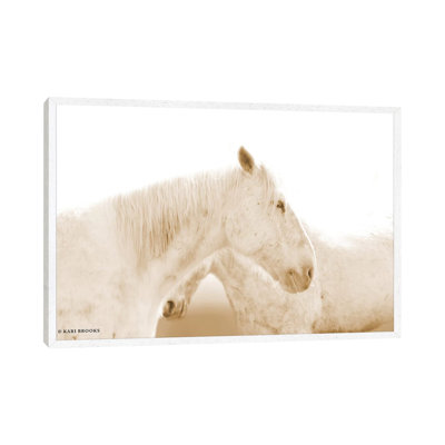 White Out 1 Piece Wall Art on Canvas