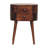 Dearran 13.78'' W Solid Wood Nightstand