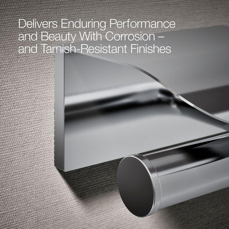 Avid Wall Mount Toilet Paper Holder, Polished Chrome