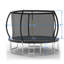 Trampoline 12 pi - standard - noir