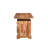  Chaliyah Solid Wood Writing Desk 68" in Light Brown-126643321