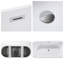 67 Inch Acrylic Freestanding Bathroom Tub, Bright White, Footed Chrome Drain.