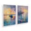 «Sunset Sail» par Golden Glow Interiors 2 - Pièces sur toile-1182730882-1182730907