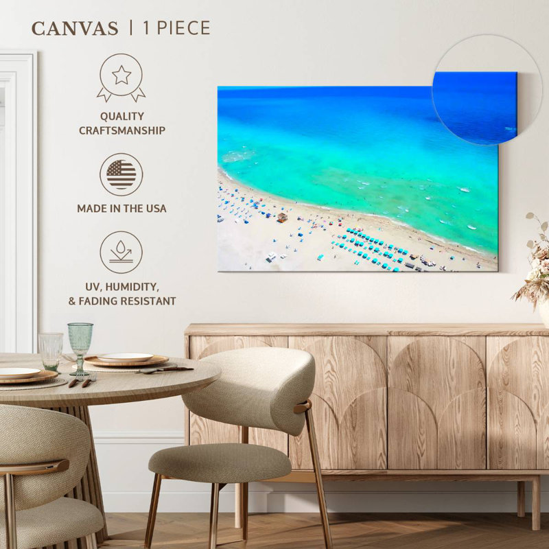 Gillard South Beach, Floride, H 32 po x l 48 po