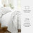 Lightweight Striped Foliage Coastal Reversible Quilt Set-423328567