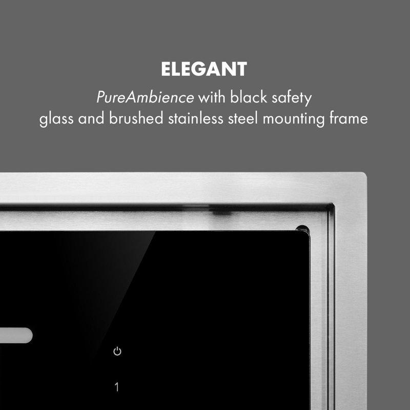 High Line Ductless Under Cabinet Cooker Hood, H40.5 x W81.5 x D36.5 cm