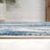 Ledea Contemporary Glam Abstract Marble Turquoise/Cream Rug
