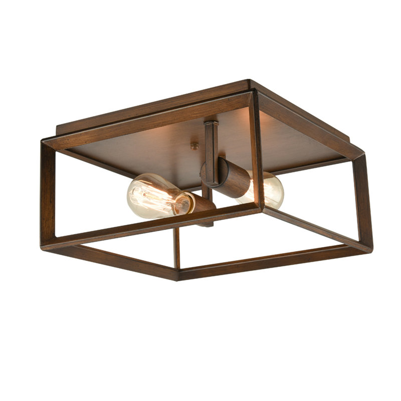 Plafonnier encastré 2 lumières 12 po