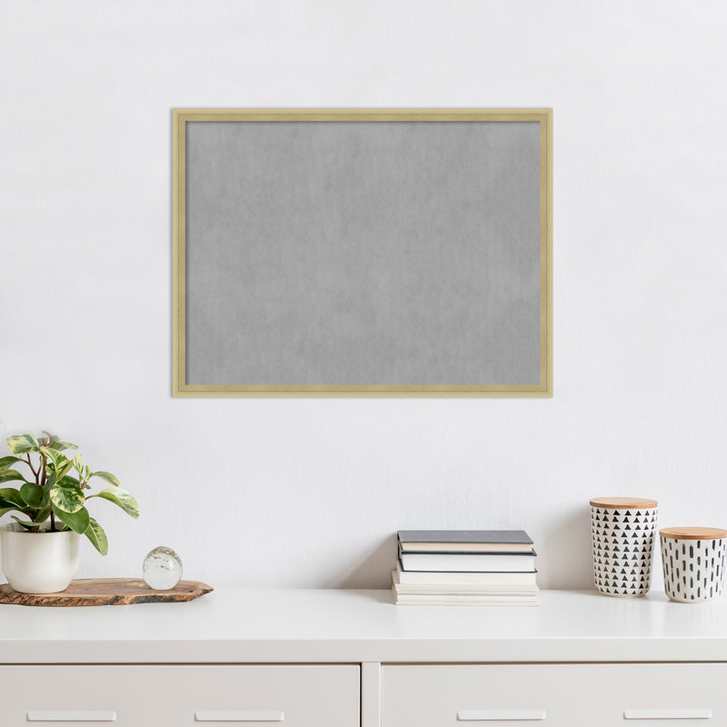 Tableau magnétique magnétique en métal, H 19 po x l 25 po