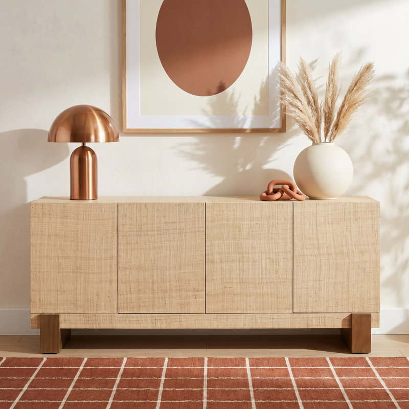 Lucinde 72'' Solid Wood Sideboard