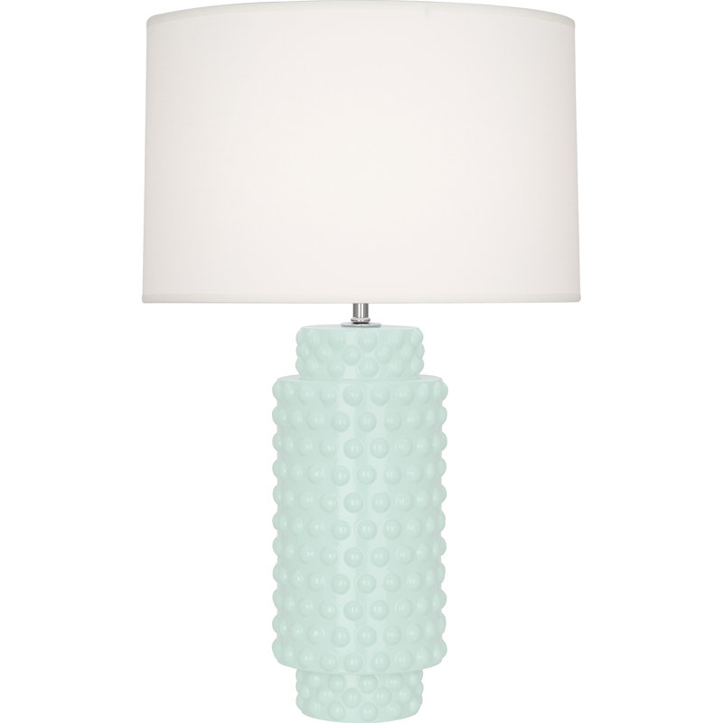 Dolly Table Lamp, 27.5" H x 17" W x 17" D, Mint