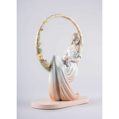 In Her Thoughts Woman Figurine