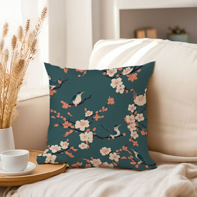 Floral Botanical Pattern IV Pillow Cover