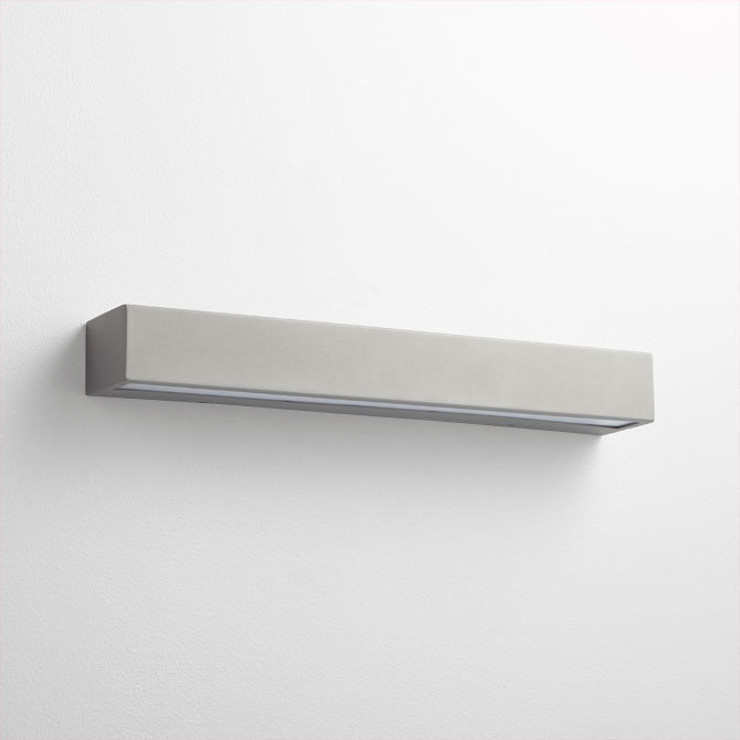 Luminaire d'extérieur à DEL 2 lumières Layoune, Gris