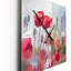 Horloge murale «Blopping Poppies in the Meadow»-769009275