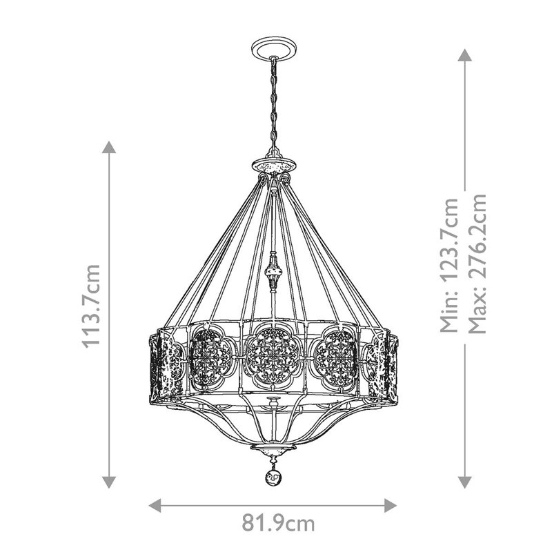 Auttenberg 4 - Light Drum Pendant