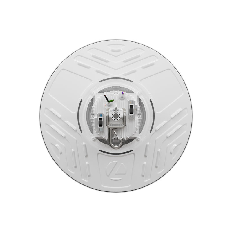 Modern 16" White LED Ceiling Light with Adjustable Color Temperature