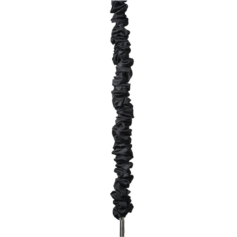 Markiewicz Chain Cord Cover, 60" H x 2.5" W x 2.5" D, Matte Black