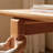 Solid wood dining table with comfort and quality-110429270