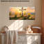 Pâques de Pâques, art mural sur toile, affiche de confession chrétienne, paysage de fleurs printanières, reproduction d'art sur toile prête à accrocher pour la décoration de salon de chambre à coucher, 12 po x 24 po-390315500