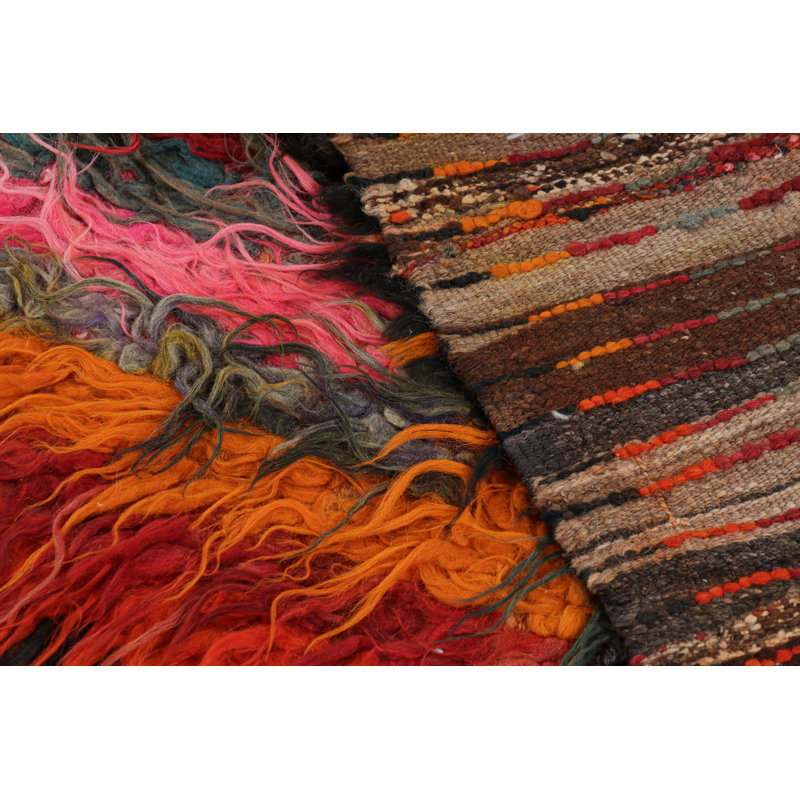 One-of-a-Kind 4’x10’6” Hand Knotted Area Rug