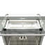 Foyer de table 43 po au gaz propane, foyer rectangulaire en osier à tissage ouvert de 60000 BTU avec pare-vent en verre pour terrasse de jardin-2094939015
