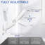 Vivo White Articulating/Extending Arm Wall Mount for Screens Holds up to 19.8 Lb. lbs