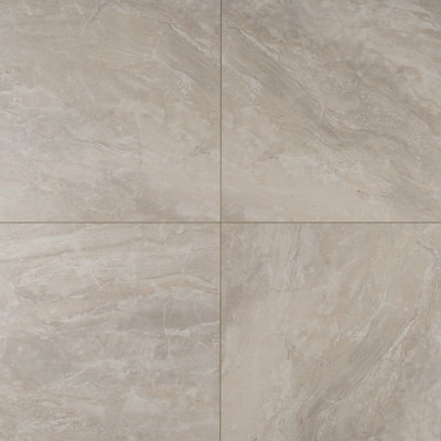 Windsor 24 in. x 24 in. Matte Porcelain Stone Look Floor and Wall Tile