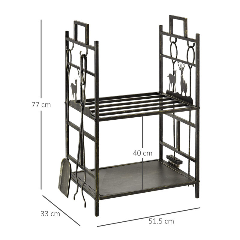 Exira Iron Log Carrier