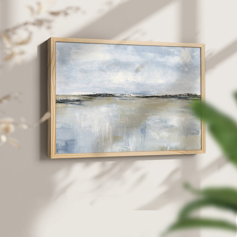 Across the Meadow - Reproduction encadrée - Restickable, Naturel, H 11 po x l 14 po