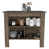 Brown Oak/Black
