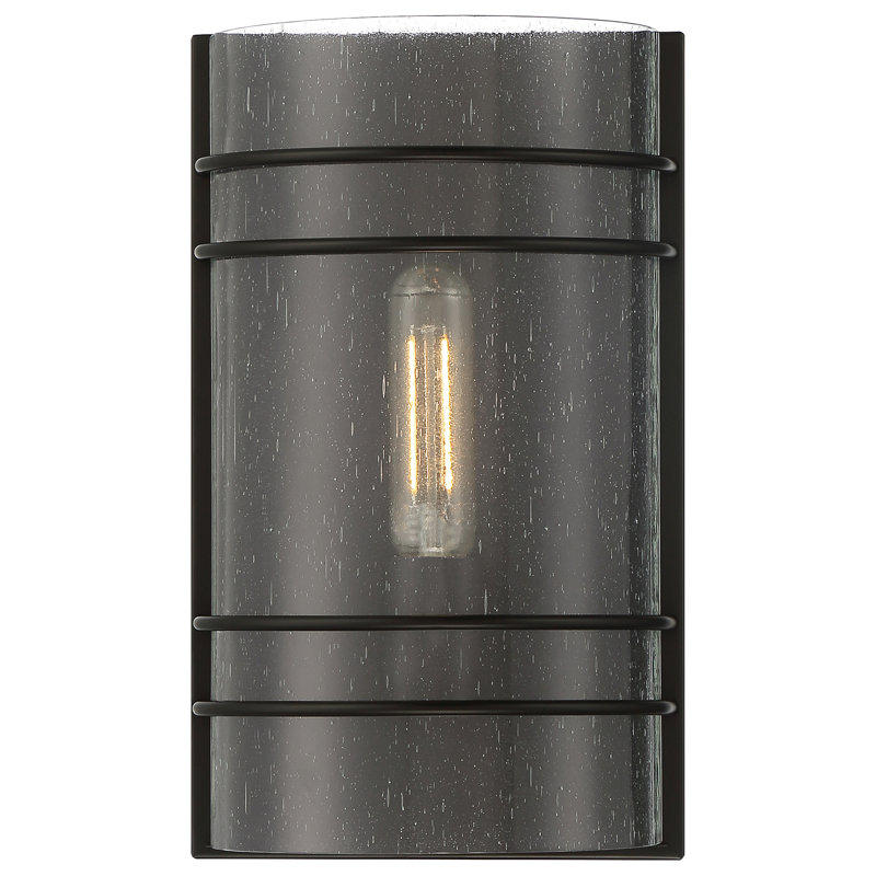 Rybicki Flush Mounted Sconce, Seeded