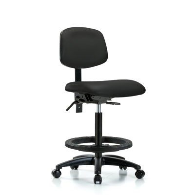 Nicholas Vinyl Drafting Chair