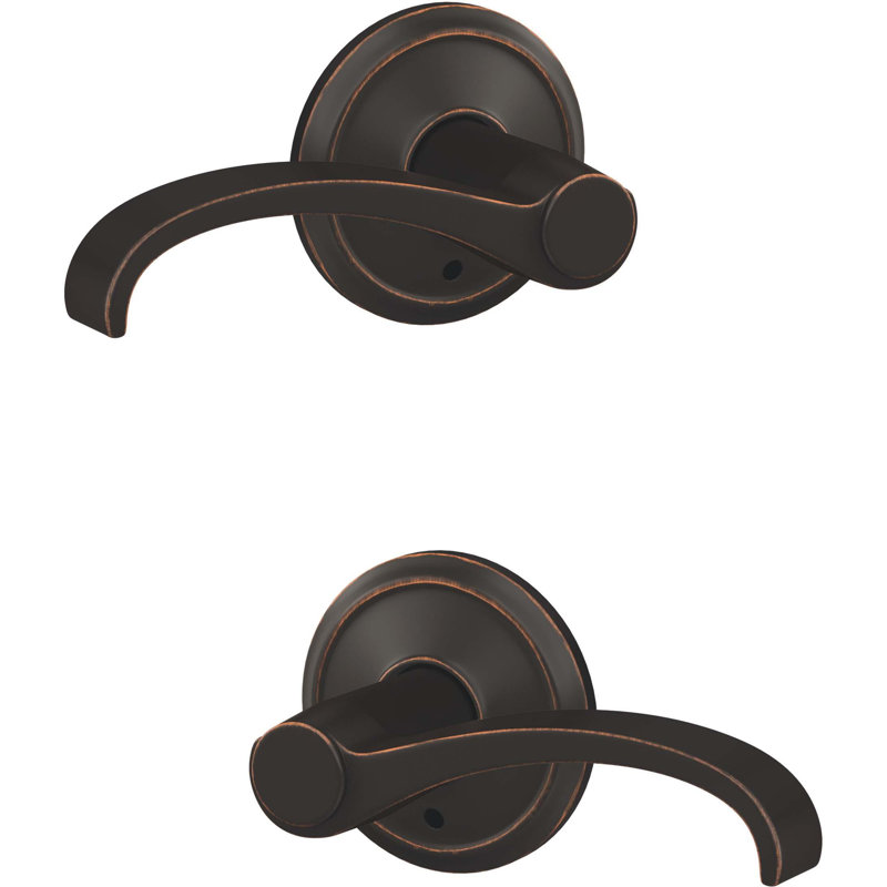 Levier Whitney personnalisé avec garniture Alden, Bronze vieilli