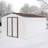 Metal garden sheds 12ftx10ft outdoor storage sheds White+Yellow-118112479-118112481