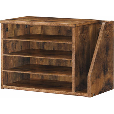 Trieur de courrier, organisateur de bibliothèque avec tablettes réglables