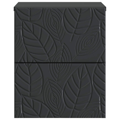 34.5cm W Composite Bedside Table