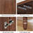 Modern Rustic Buffet Sideboard Cabinet With Storage