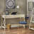 Derrik Solid Wood Writing Desk-421046809