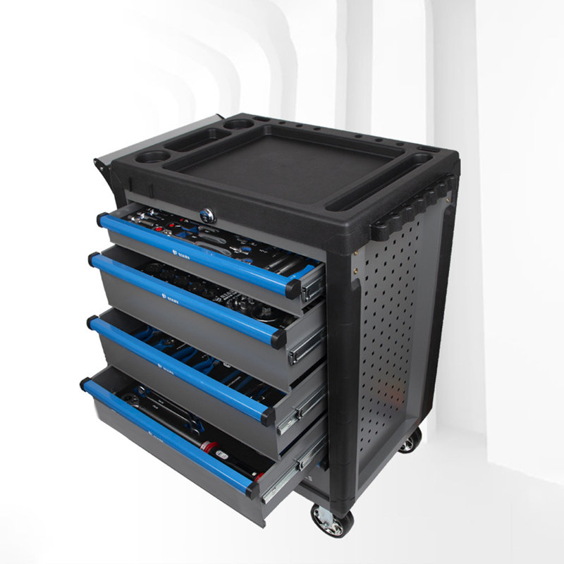 32.2'' W Iron Bottom Rollaway Chest with Wheels
