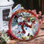 Holiday Splendor 5 in. Handmade Glass Snowmen Bauble