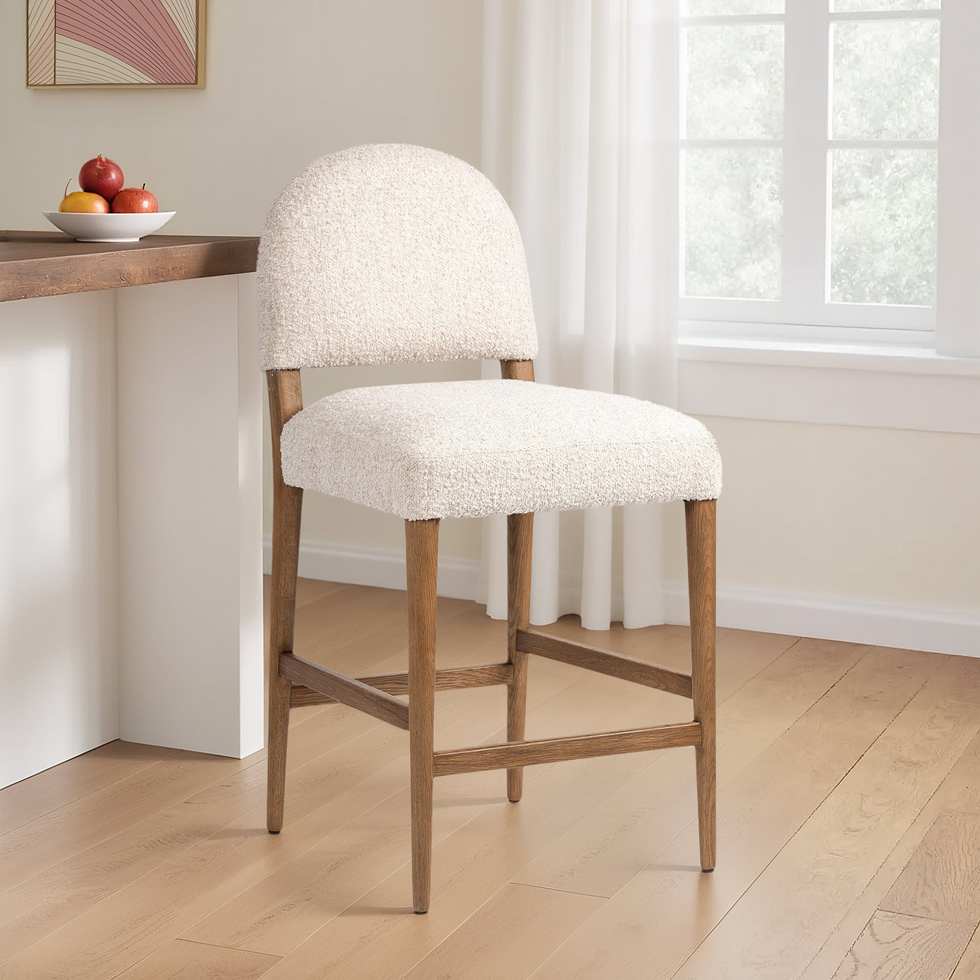 Berkely Stool-Somerton Ash-Counter, Warm Oak, Somerton Ash, Counter Stool (27.13" Seat Height)