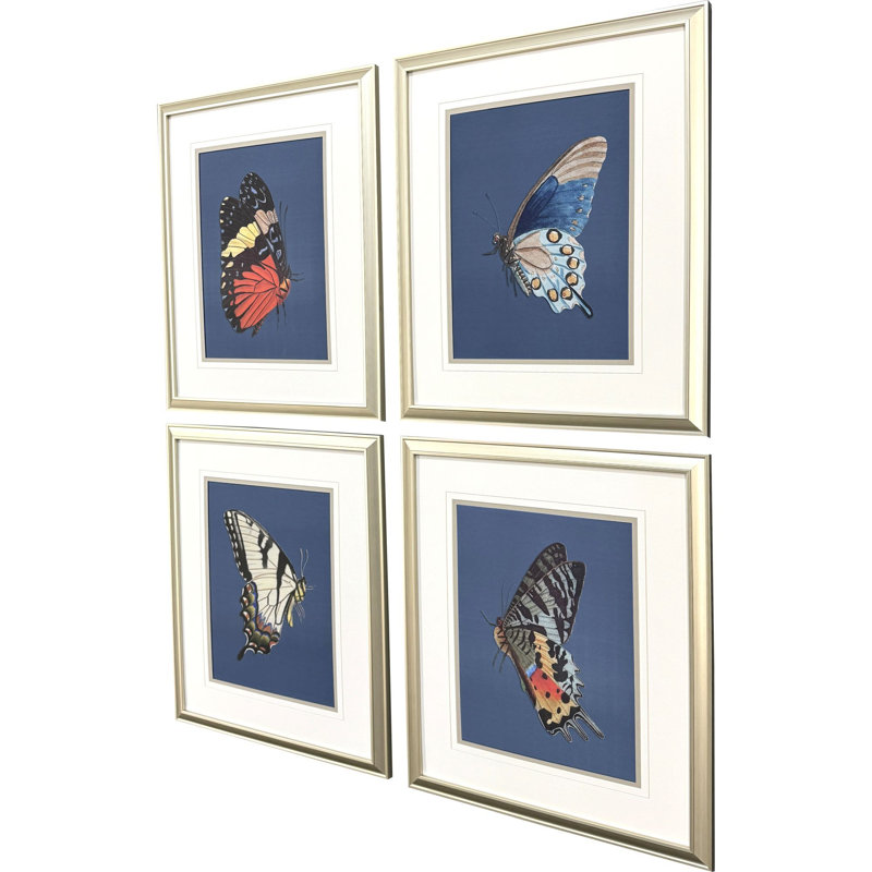 «Color Flutters», art encadré