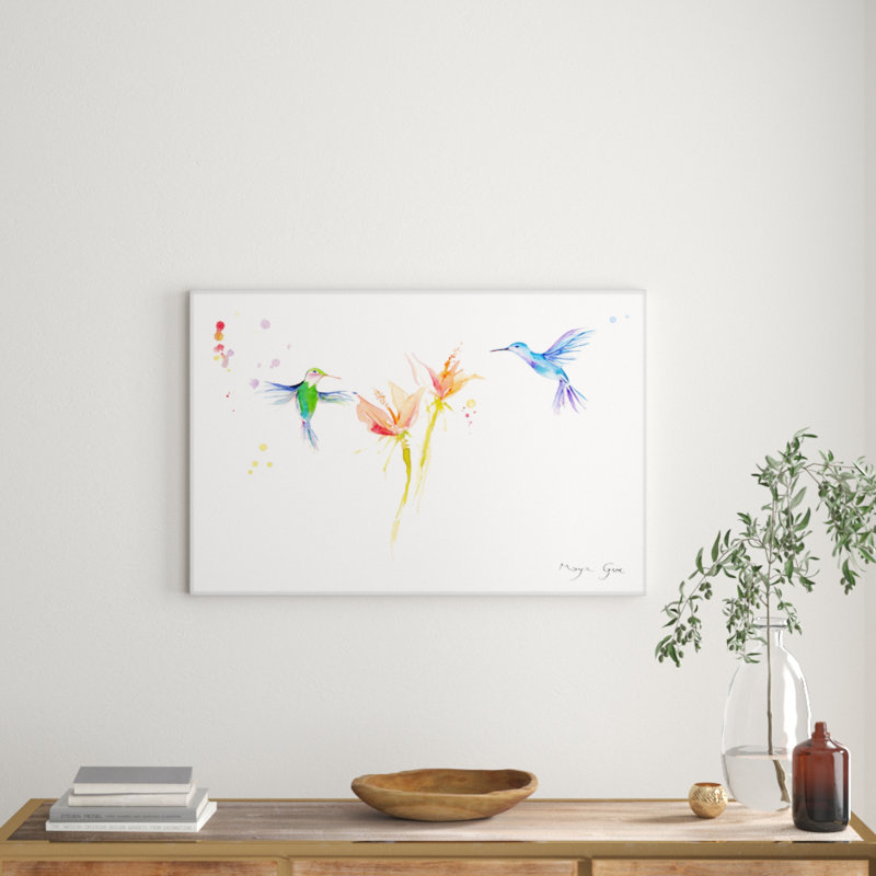 Maya Gur - Single Picture Frame Painting, 61cm H x 91cm W x 3.81cm D