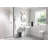 Moen Sarona Single Hole Bathroom Faucet with Drain Assembly and Optional Deckplate-39885033