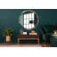 Huldar Glass Flat Wall Mirror
