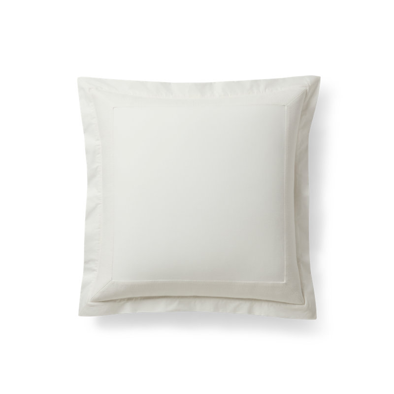 Sascha Euro Sham White