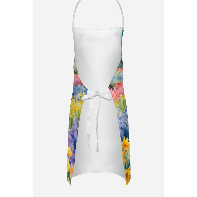 Floral Bib Apron
