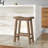 Elzy Solid Wood Counter Stool