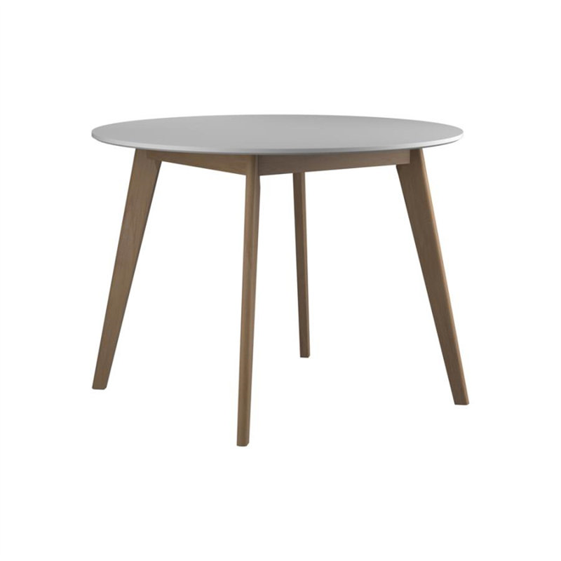 Pouliot Round Metal Base Dining Table